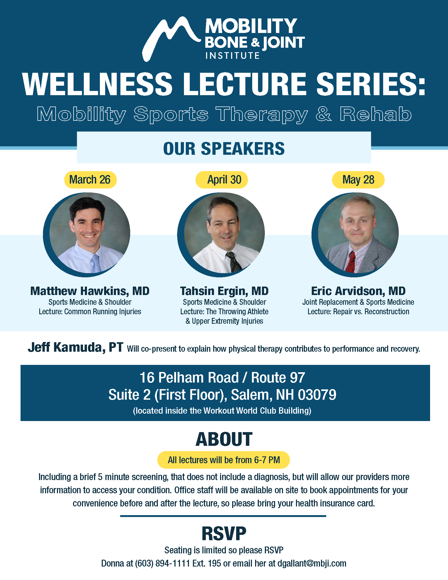 Wellness Lecture | Mobility Bone and Joint